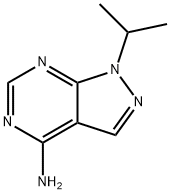 1-Isopropyl-1H-pyrazolo[3,4-d]pyrimidin-4-amine Structure