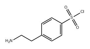 Benzenesulfonyl chloride, 4-(2-aminoethyl)- 结构式