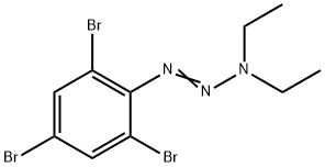 1-Triazene, 3,3-diethyl-1-(2,4,6-tribromophenyl)- Structure