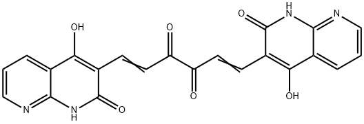 401938-60-1 1,5-Hexadiene-3,4-dione,1,6-bis(1,2-dihydro-4-hydroxy-2-oxo-1,8-naphthyridin-3-yl)-(9CI)