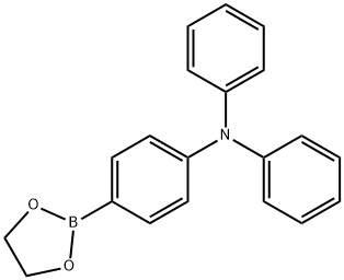 Benzenamine, 4-(1,3,2-dioxaborolan-2-yl)-N,N-diphenyl- 结构式