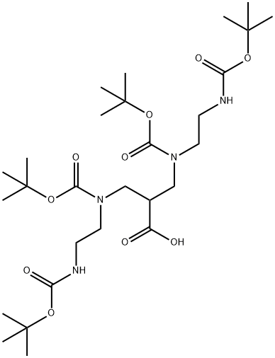 BOC-PROTECTED N4-COMPOUND, 402828-00-6, 结构式