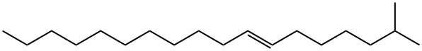 7-Octadecene, 2-methyl-, (7E)- Struktur