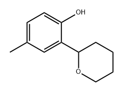 Phenol, 4-methyl-2-(tetrahydro-2H-pyran-2-yl)-