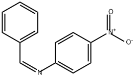 Benzenamine, 4-nitro-N-(phenylmethylene)-, (Z)- (9CI) Structure