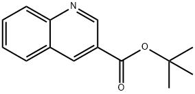 Tert-butyl quinoline-3-carboxylate Struktur