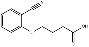 Butanoic acid, 4-(2-cyanophenoxy)-,403825-90-1,结构式