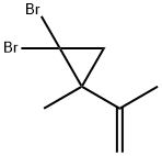 Cyclopropane, 1,1-dibromo-2-methyl-2-(1-methylethenyl)-