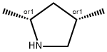 Pyrrolidine, 2,4-dimethyl-, (2R,4S)-rel- Structure
