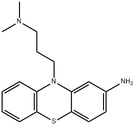 10H-Phenothiazine-10-propanamine, 2-amino-N,N-dimethyl-,404825-16-7,结构式