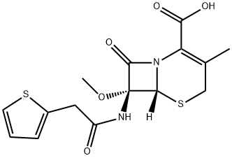 头孢西丁EP杂质J 结构式