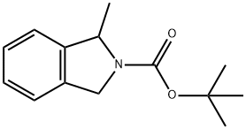 tert-Butyl 1-methylisoindoline-2-carboxylate Structure