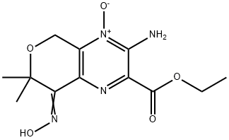 405294-66-8 5H-Pyrano[3,4-b]pyrazine-2-carboxylicacid,3-amino-7,8-dihydro-8-(hydroxyimino)-7,7-dimethyl-,ethylester,4-oxide(9CI)