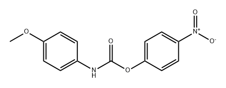Carbamic acid, (4-methoxyphenyl)-, 4-nitrophenyl ester (9CI) Struktur