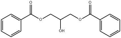 1,3-二-O-苯甲酰基-D-甘油,40593-13-3,结构式