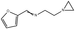 2-(Aziridin-1-yl)-N-(furan-2-ylmethylene)ethanamine 化学構造式