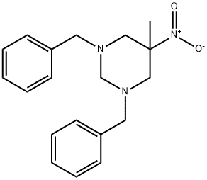 1,3-Dibenzyl-5-methyl-5-nitro-1,3-diazinane Structure