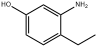 Phenol, 3-amino-4-ethyl- Struktur