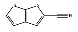 THIENO[2,3-B]THIOPHENE-2-CARBONITRILE 结构式