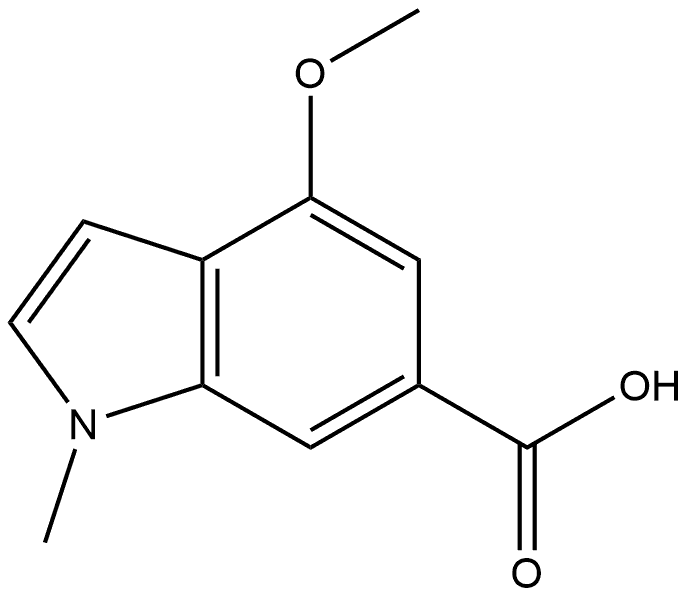 40990-58-7 4-甲氧基-1-甲基-1H-吲哚-6-羧酸