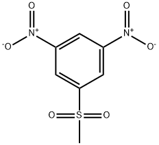 Benzene, 1-(methylsulfonyl)-3,5-dinitro- Struktur