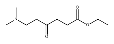 Hexanoic acid, 6-(dimethylamino)-4-oxo-, ethyl ester Structure