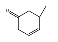 3-Cyclohexen-1-one, 5,5-dimethyl- 化学構造式