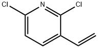 2,6-dichloro-3-ethenylpyridine Structure