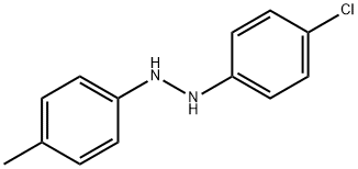 Hydrazine, 1-(4-chlorophenyl)-2-(4-methylphenyl)-,41381-50-4,结构式