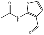 Acetamide, N-(3-formyl-2-thienyl)- Struktur