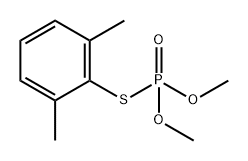 Phosphorothioic acid, O,O-dimethyl S-2,6-xylyl ester (8CI)