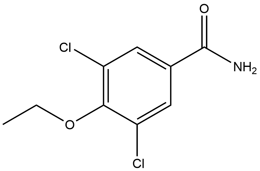 Benzamide, 3,5-dichloro-4-ethoxy- Struktur