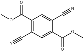 1,4-BENZENEDICARBOXYLIC ACID, 2,5-DICYANO-, 1,4-DIMETHYL ESTER, 41573-40-4, 结构式