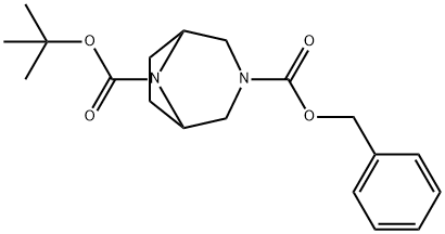 8-BOC-3-CBZ-3,8-二氮杂双环[3.2.1]辛烷,415979-30-5,结构式
