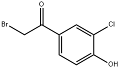 Ethanone, 2-bromo-1-(3-chloro-4-hydroxyphenyl)-|