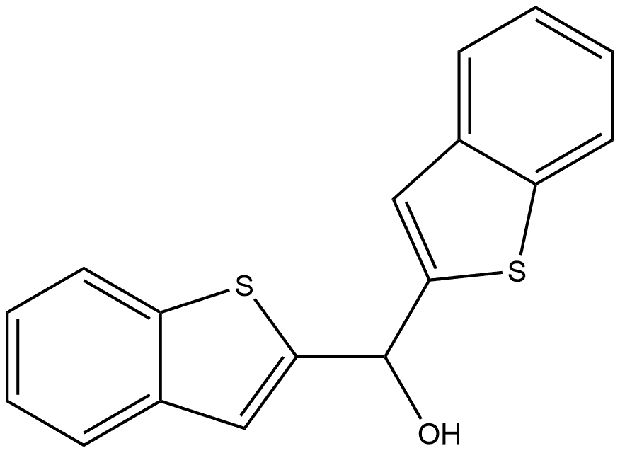 α-Benzo[b]thien-2-ylbenzo[b]thiophene-2-methanol Structure