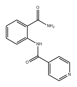 4-Pyridinecarboxamide, N-[2-(aminocarbonyl)phenyl]-