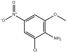 2-chloro-6-methoxy-4-nitroaniline 结构式