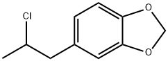 1,3-Benzodioxole, 5-(2-chloropropyl)- Structure