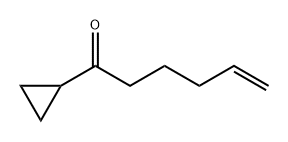 1-环丙基己-5-烯-1-酮 结构式