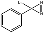 3H-Diazirine, 3-bromo-3-phenyl- Struktur