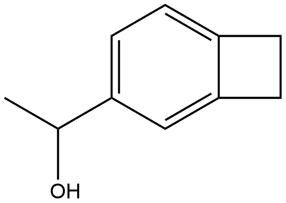 α-Methylbicyclo[4.2.0]octa-1,3,5-triene-3-methanol 结构式