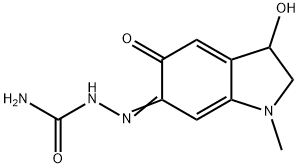 Hydrazinecarboxamide, 2-(1,2,3,5-tetrahydro-3-hydroxy-1-methyl-5-oxo-6H-indol-6-ylidene)-|卡络磺钠杂质8