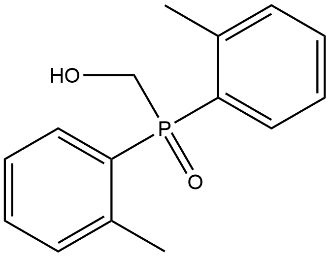 1-[Bis(2-methylphenyl)phosphinyl]methanol|