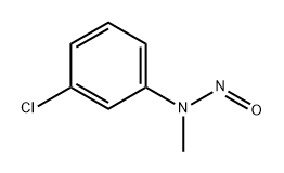 (3-氯苯基)甲基亚硝胺,4243-20-3,结构式