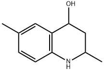 2,6-Dimethyl-1,2,3,4-tetrahydroquinolin-4-ol Struktur