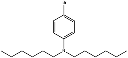 4-Bromo-N,N-dihexylaniline Structure