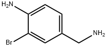 Benzenemethanamine, 4-amino-3-bromo- Struktur