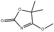 2(5H)-Oxazolone, 4-methoxy-5,5-dimethyl- 化学構造式