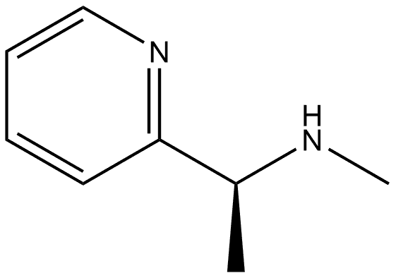 2-Pyridinemethanamine, N,α-dimethyl-, (S)- (9CI) Struktur